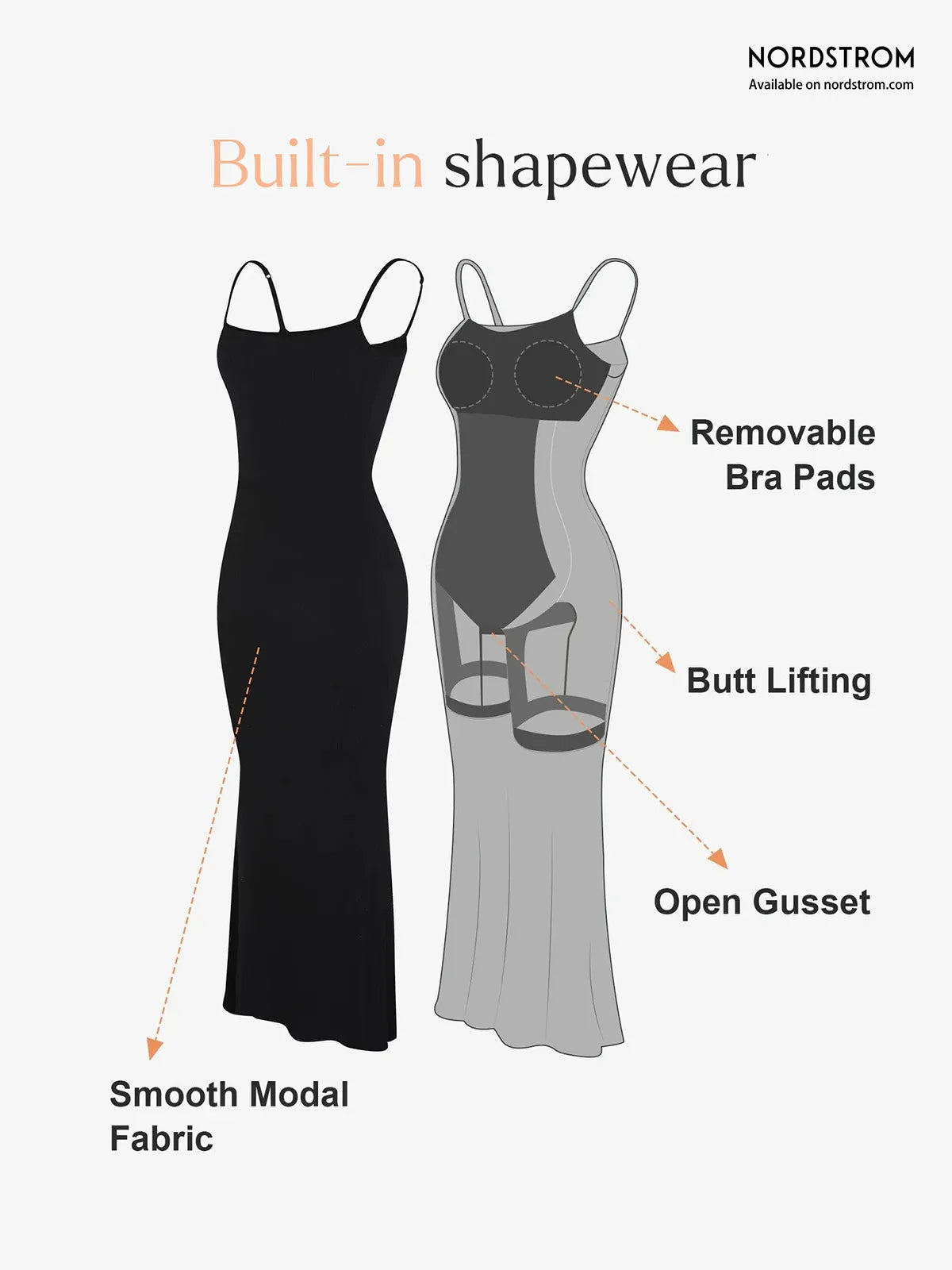 Women's Shapewear Dress Jumpsuit