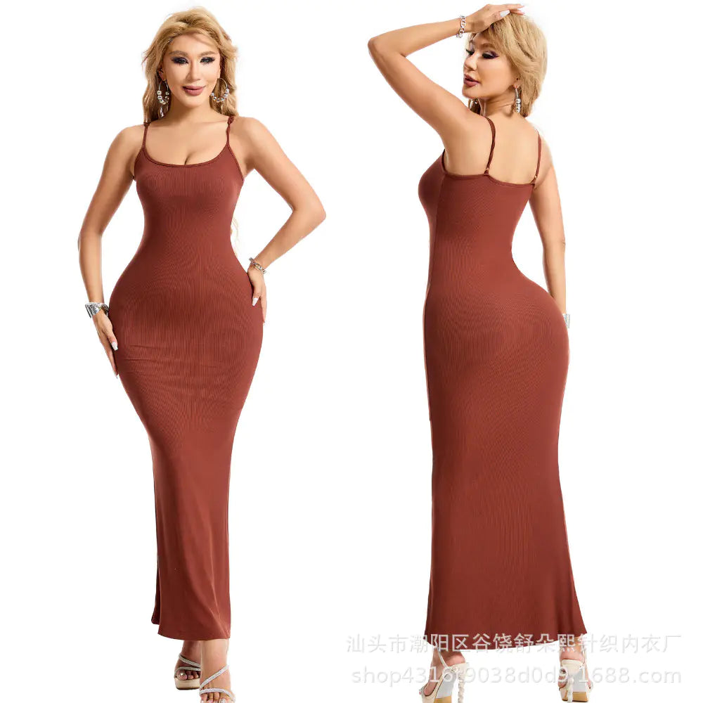 2-in-1 Shaping Dress with Lift and Tummy Control