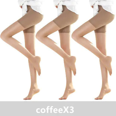 2-in-1 Stockings with tummy control Shorts