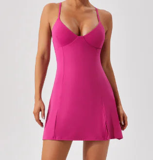 Tennis Dress with Built-in Shorts